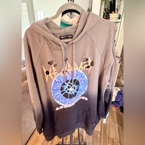 Def Leppard Gray Hoodie by Vinyl Icons